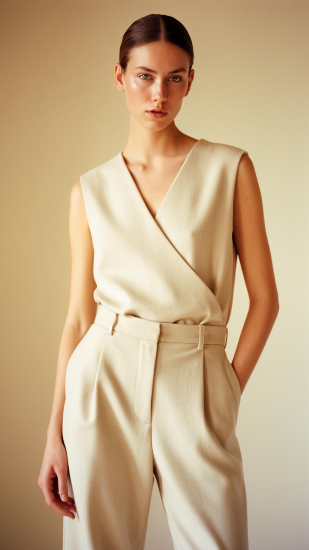 Editorial fashion portrait — DO THI THUY INC apparel